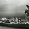 Cena do filme japonês Contos da Lua Vaga (1953).