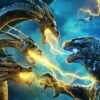 Godzilla II: Rei dos Monstros (2019) - King Ghidorah e Godzilla