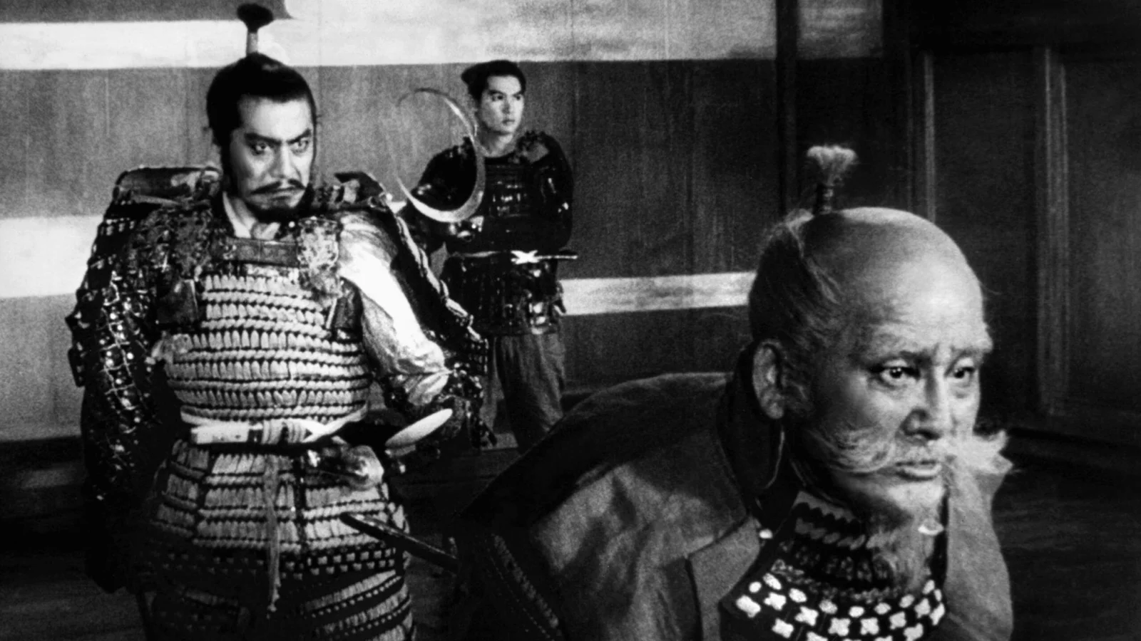 Trono Manchado de Sangue (1957) - Toshirô Mifune, Akira Kubo e Takamaru Sasaki