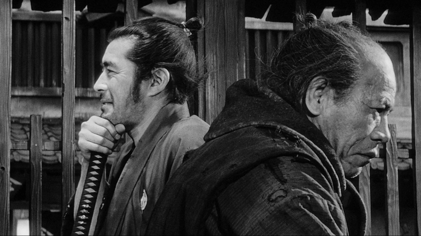 Yojimbo, o Guarda-Costas (1961) - Toshirô Mifune e Takashi Shimura